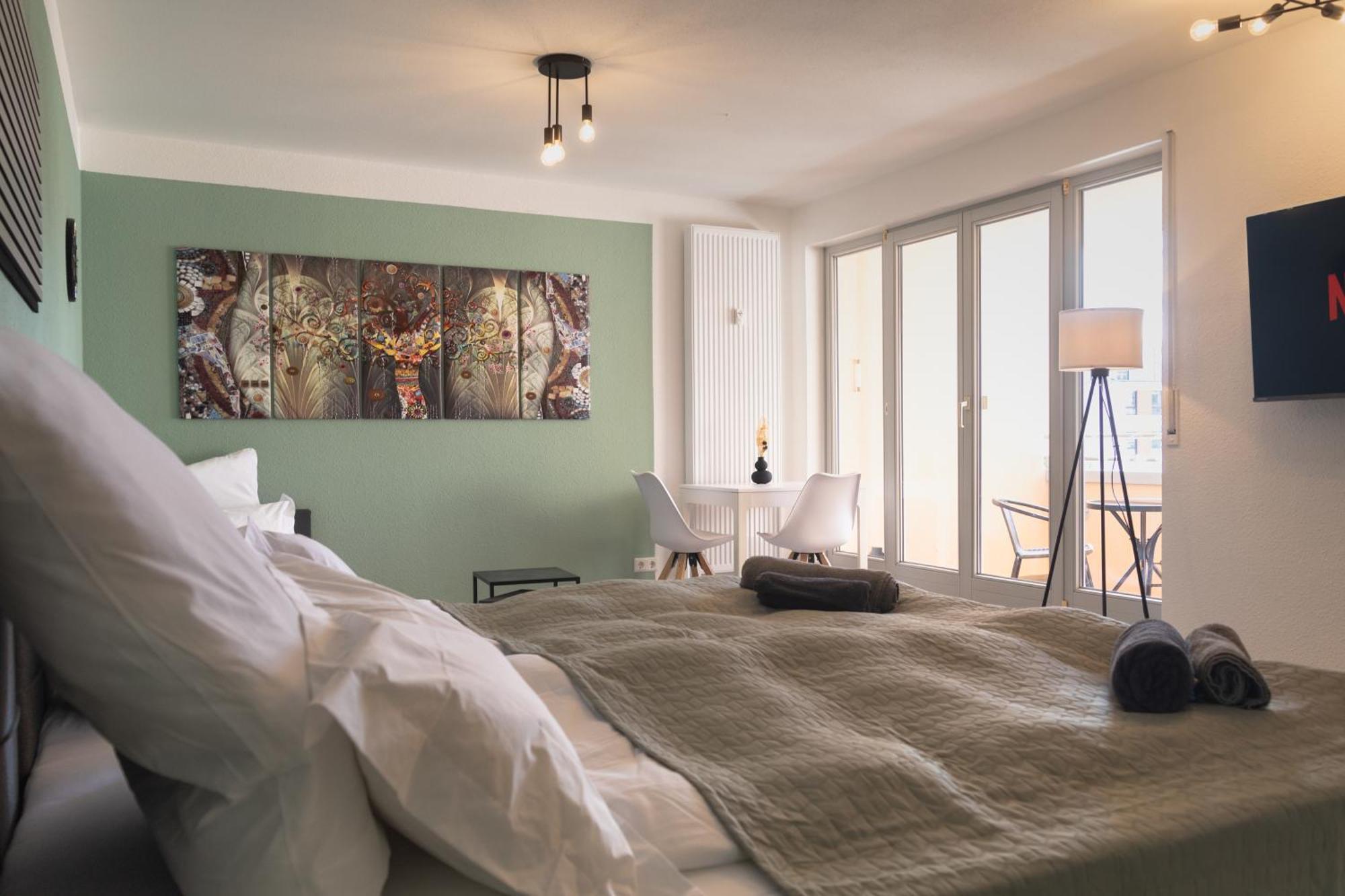 Home Shanti - Studio, Suedvorstadt, Balkon, Tv Lipsk Zewnętrze zdjęcie