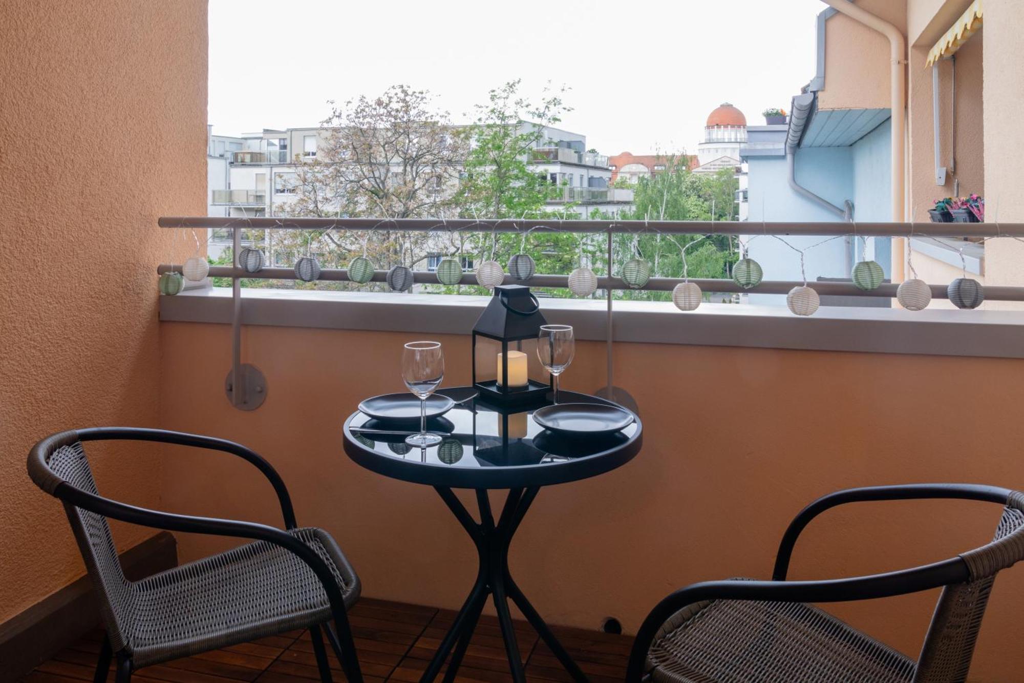 Home Shanti - Studio, Suedvorstadt, Balkon, Tv Lipsk Zewnętrze zdjęcie