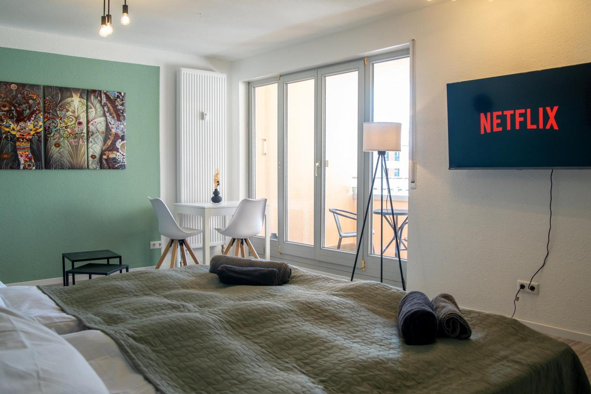 Home Shanti - Studio, Suedvorstadt, Balkon, Tv Lipsk Zewnętrze zdjęcie